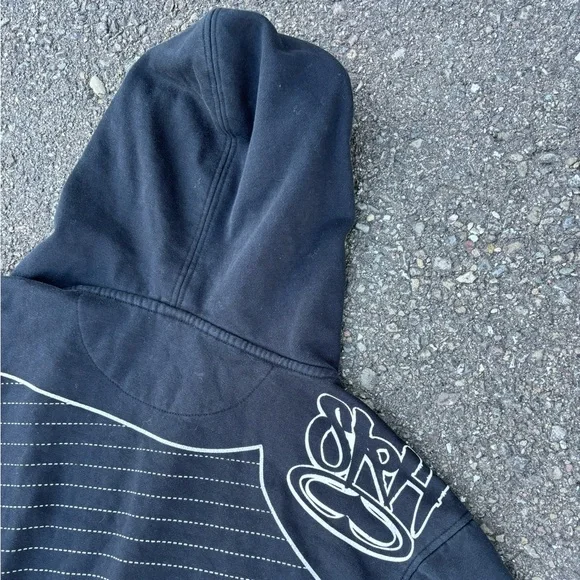 Y2K SRH Zip Up Hoodie Sweatshirt Sweater Jacket - Picture 5 of 9